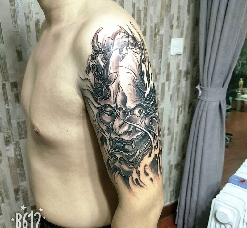 般若纹身(未完工)纹身图片