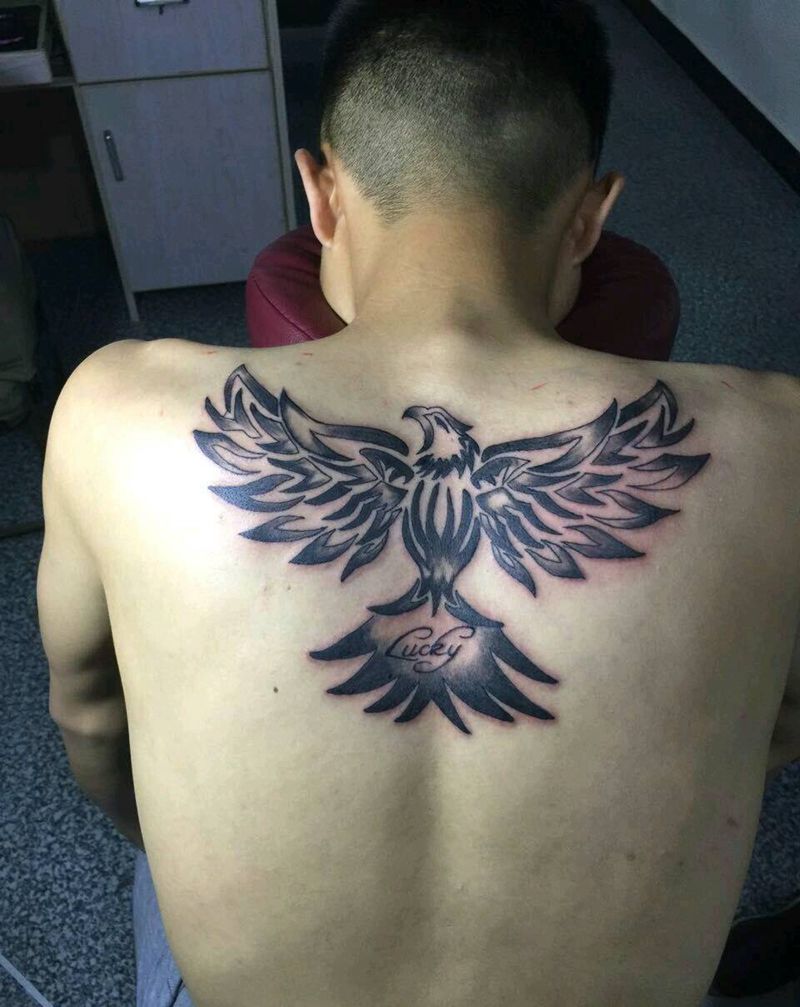 鹰纹身图片
