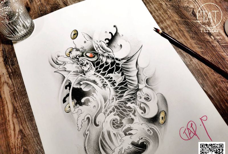 传统手稿纹身图片_新传统纹身图案