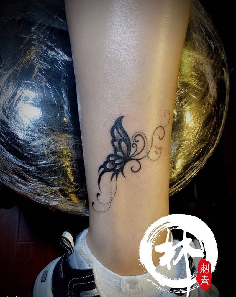蝴蝶纹身图片