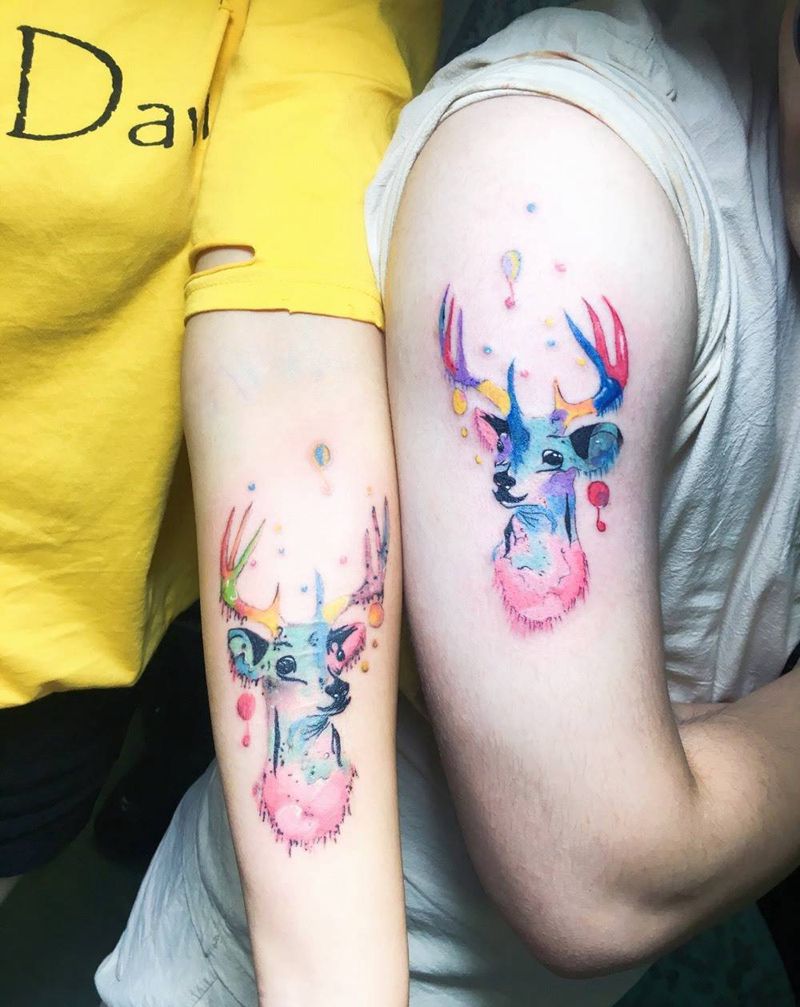 情侣纹身纹身图片