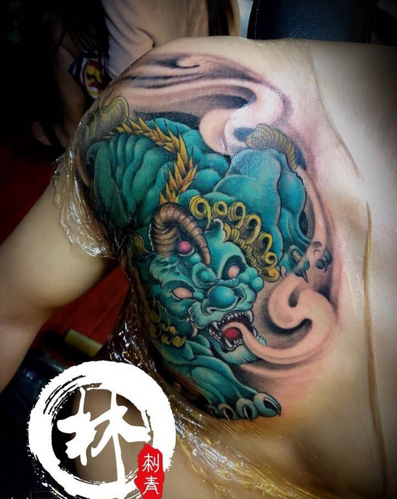 貔貅纹身图片