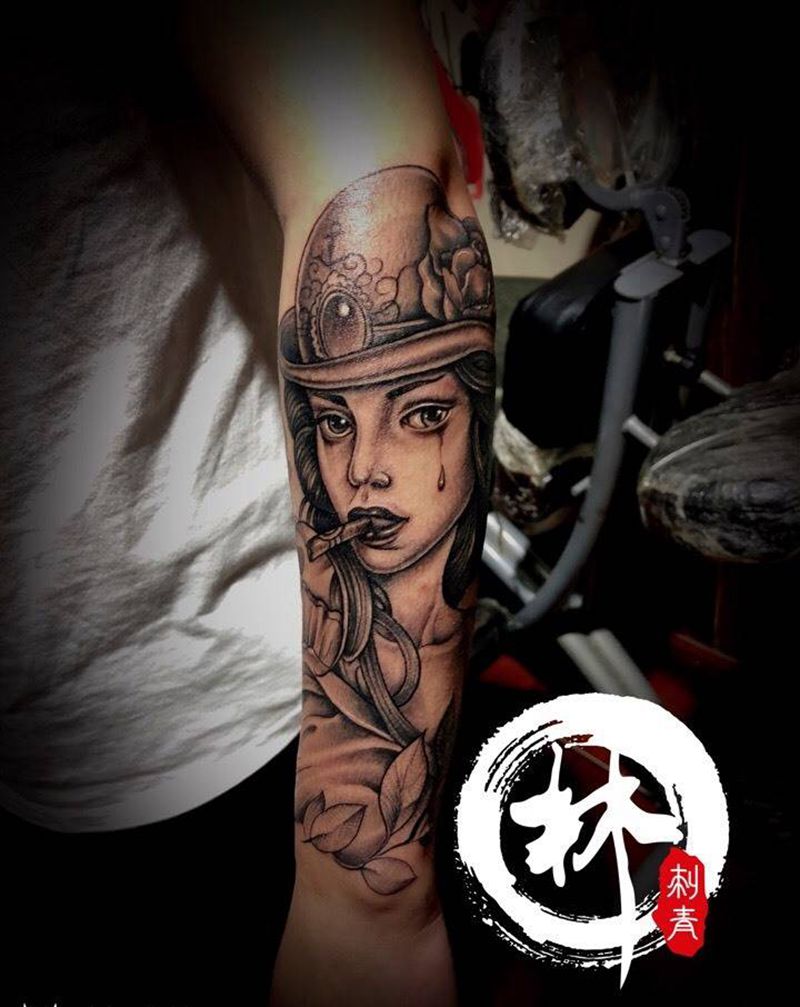 人物纹身图片