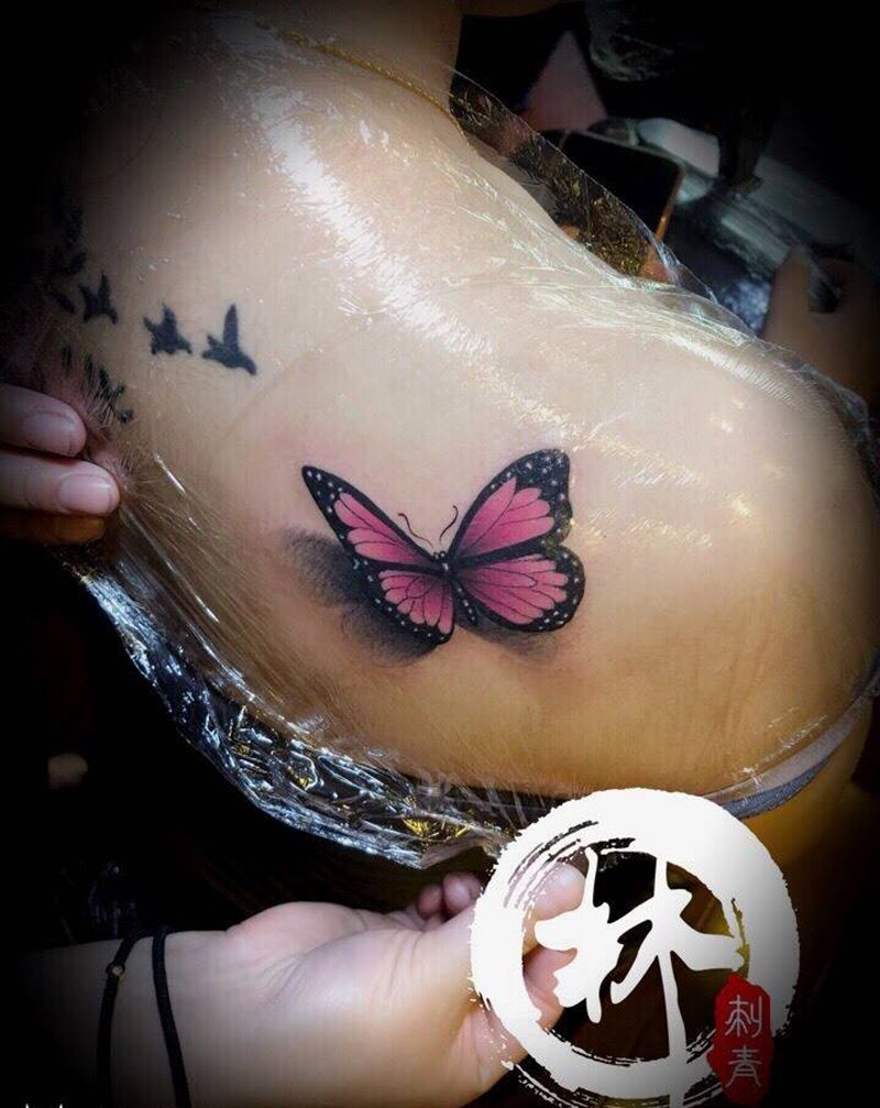 蝴蝶纹身图片