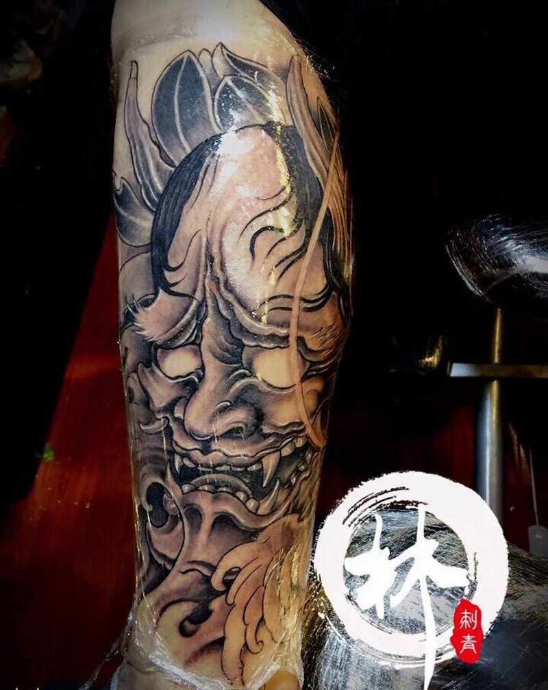 般若纹身图片