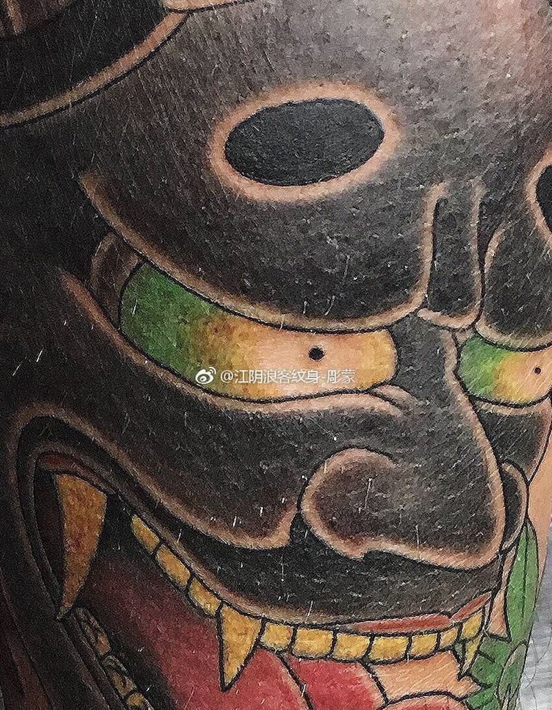 般若纹身图片_传统纹身图案