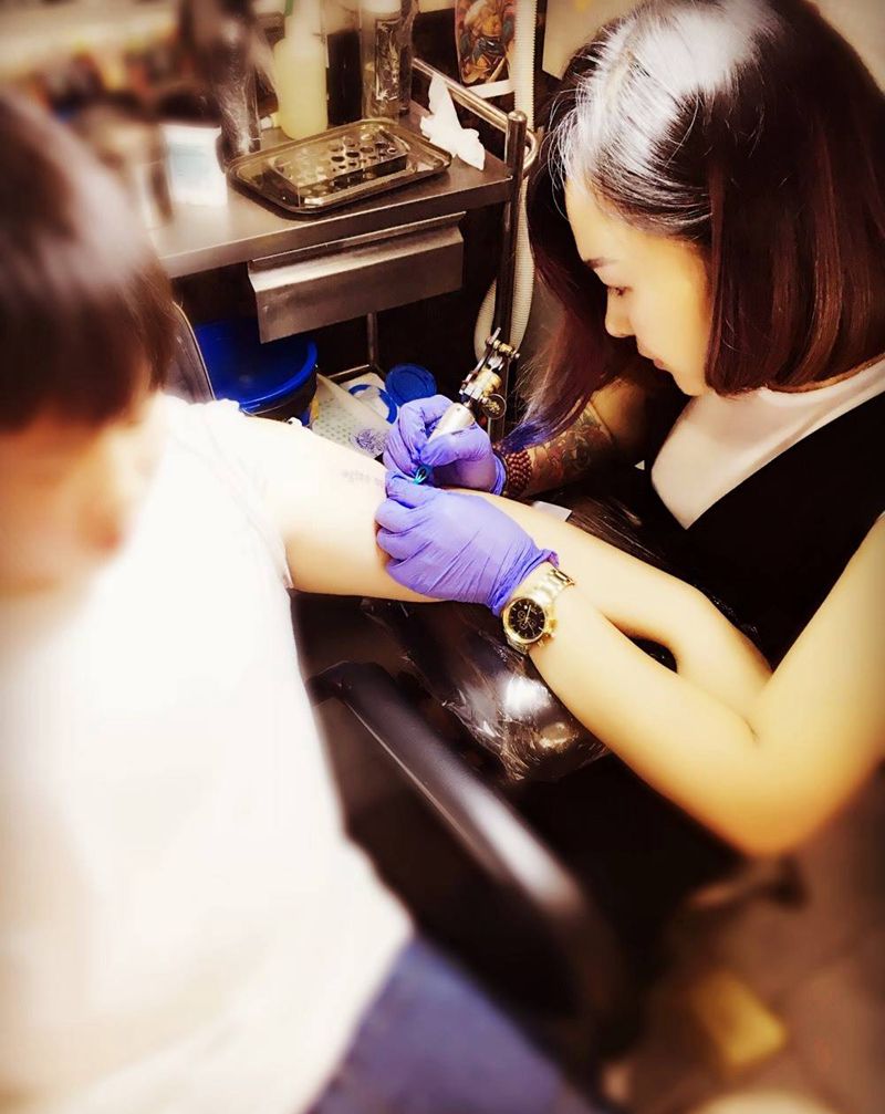 虾米师傅纹身图片