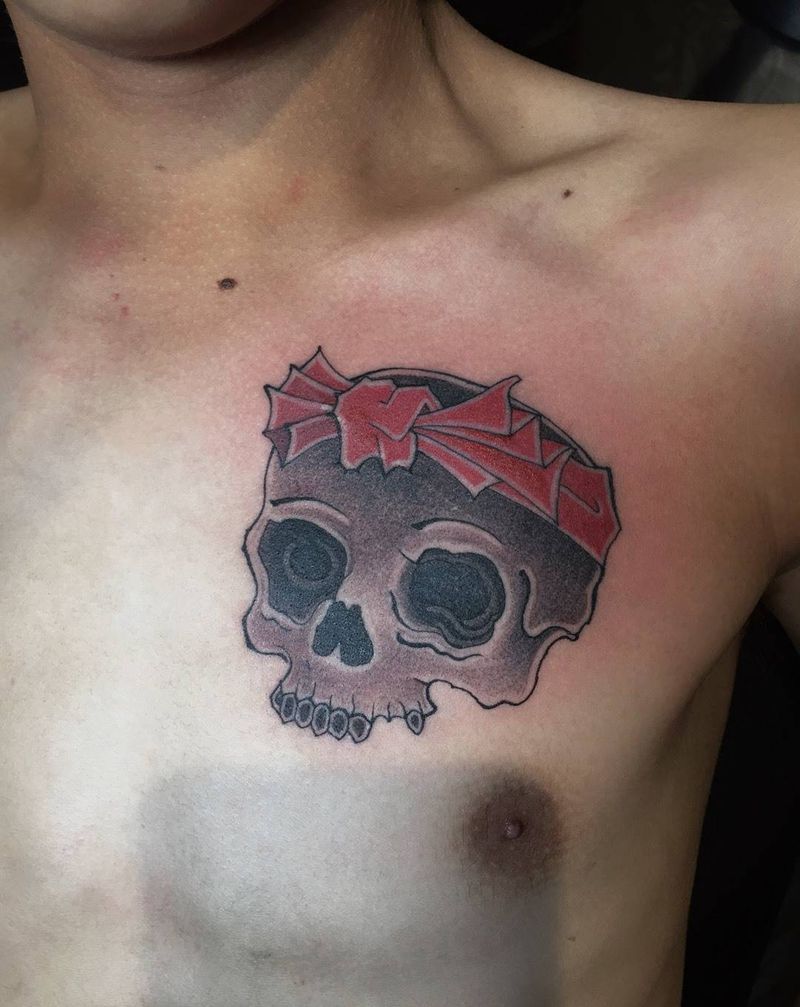 骷髅纹身图片