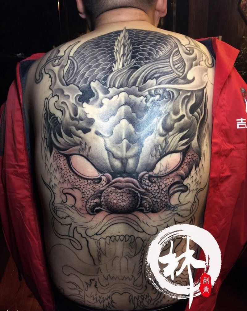 龙纹身图片