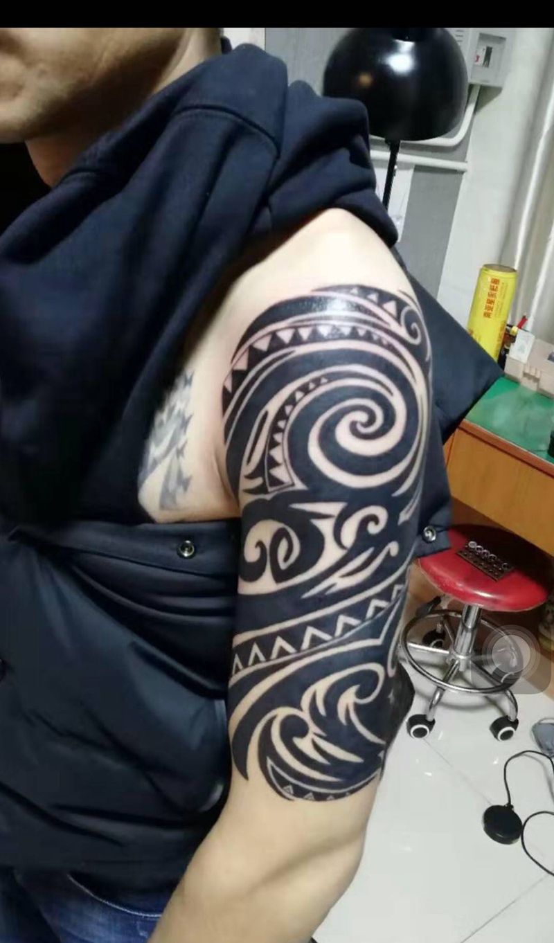 玛雅图腾，林刺青纹身图片