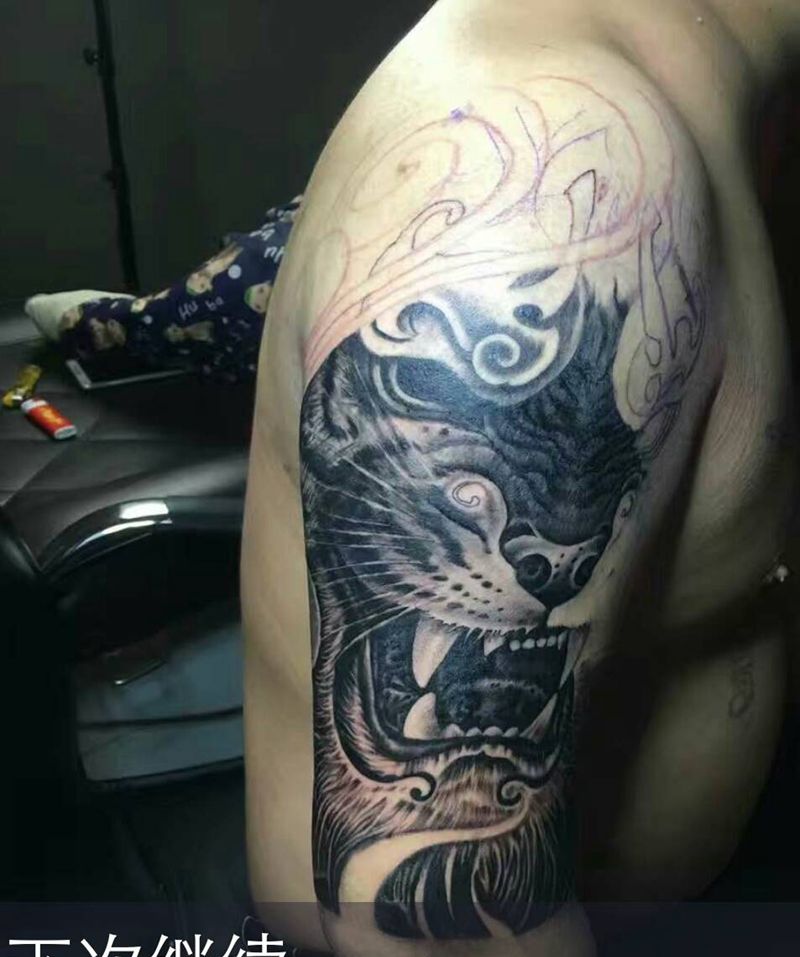 写实，纹身图片