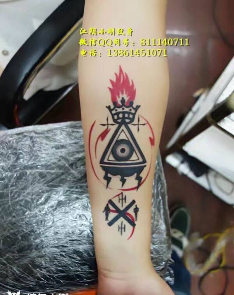 本店个性小图纹身图片
