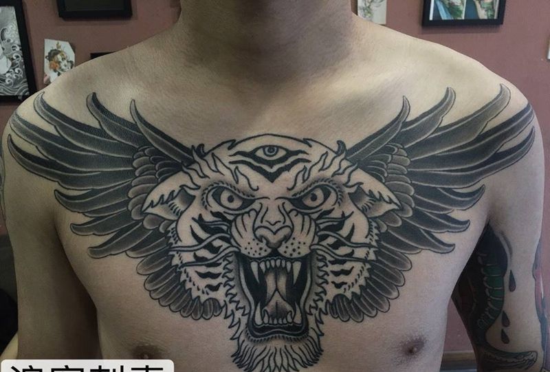 恢复后纹身图片