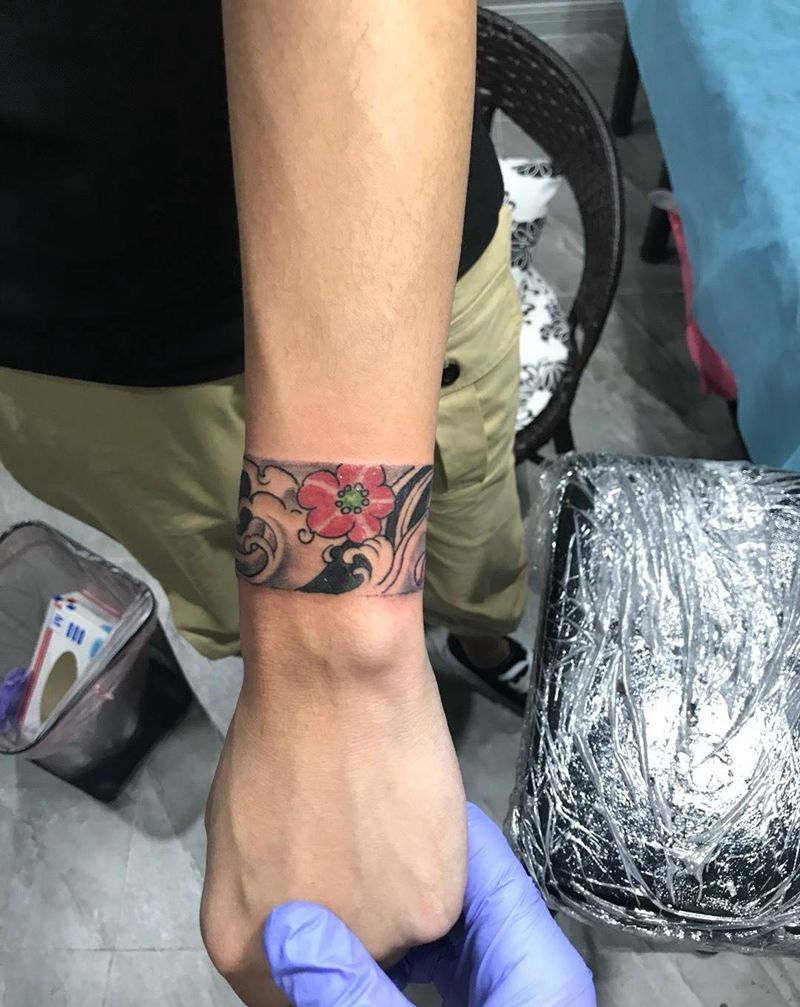 手环纹身图片