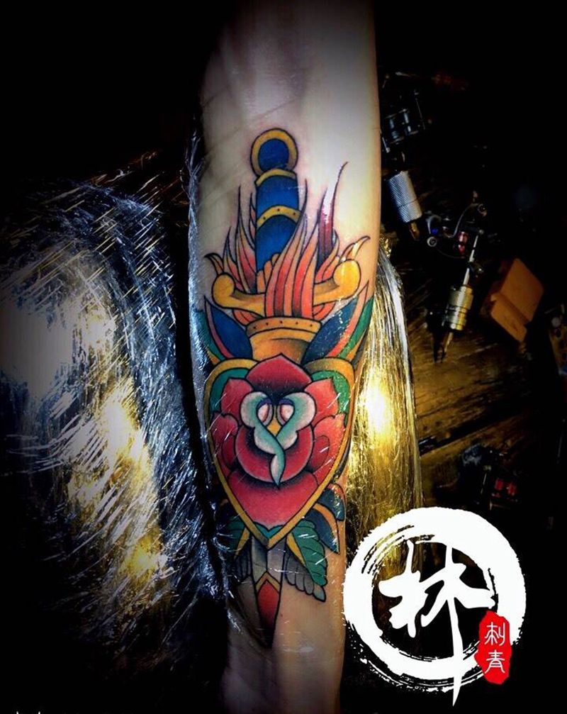 传统纹身图片