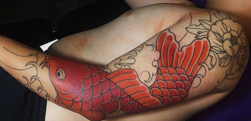 喜欢这种调调纹身图片