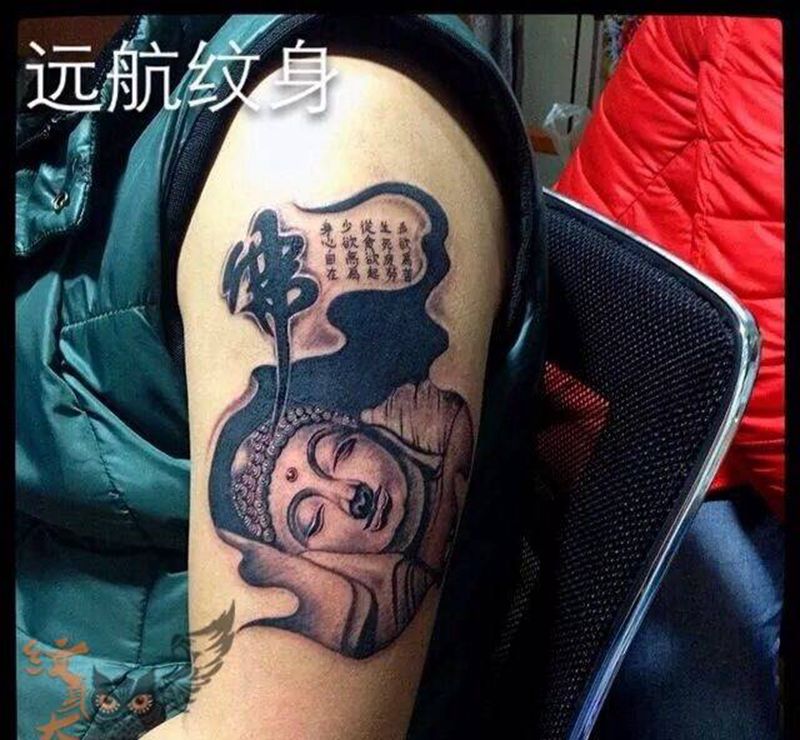 佛纹身纹身图片