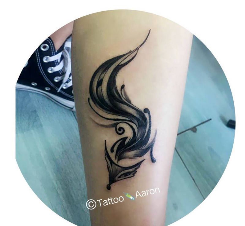 小狐狸纹身图片