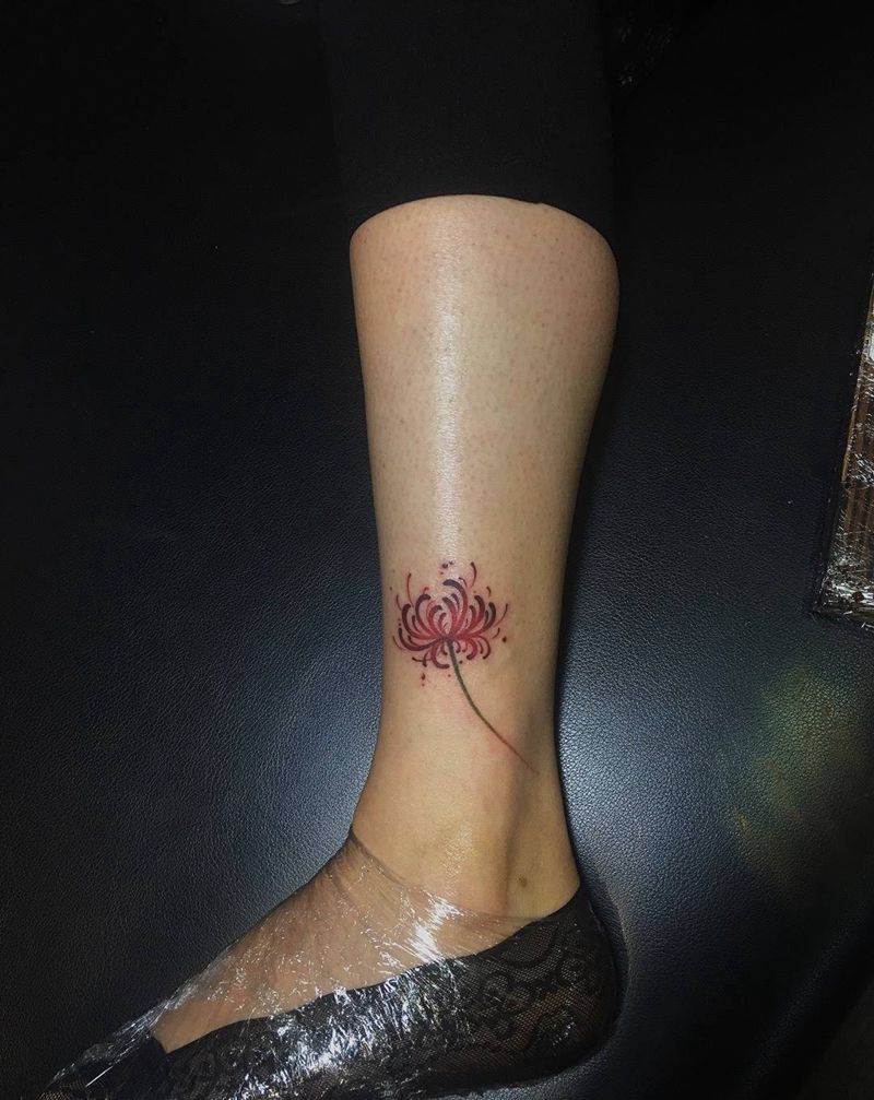 彼岸花开开彼岸纹身图片