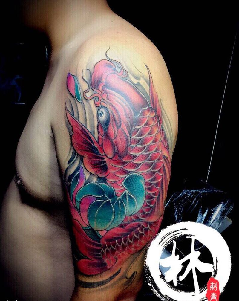 遮盖作品！纹身图片