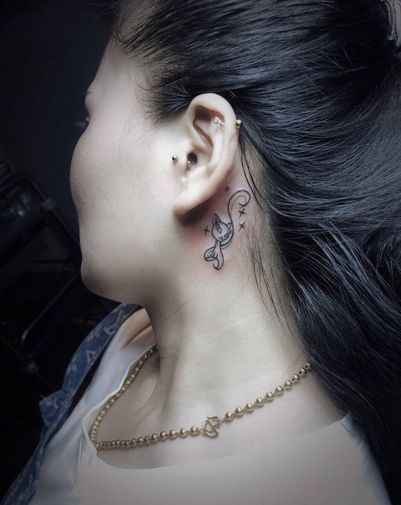性感小野猫纹身图片