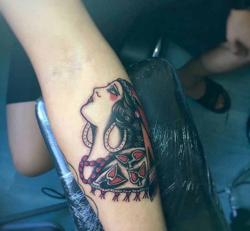 school添加纹身图片