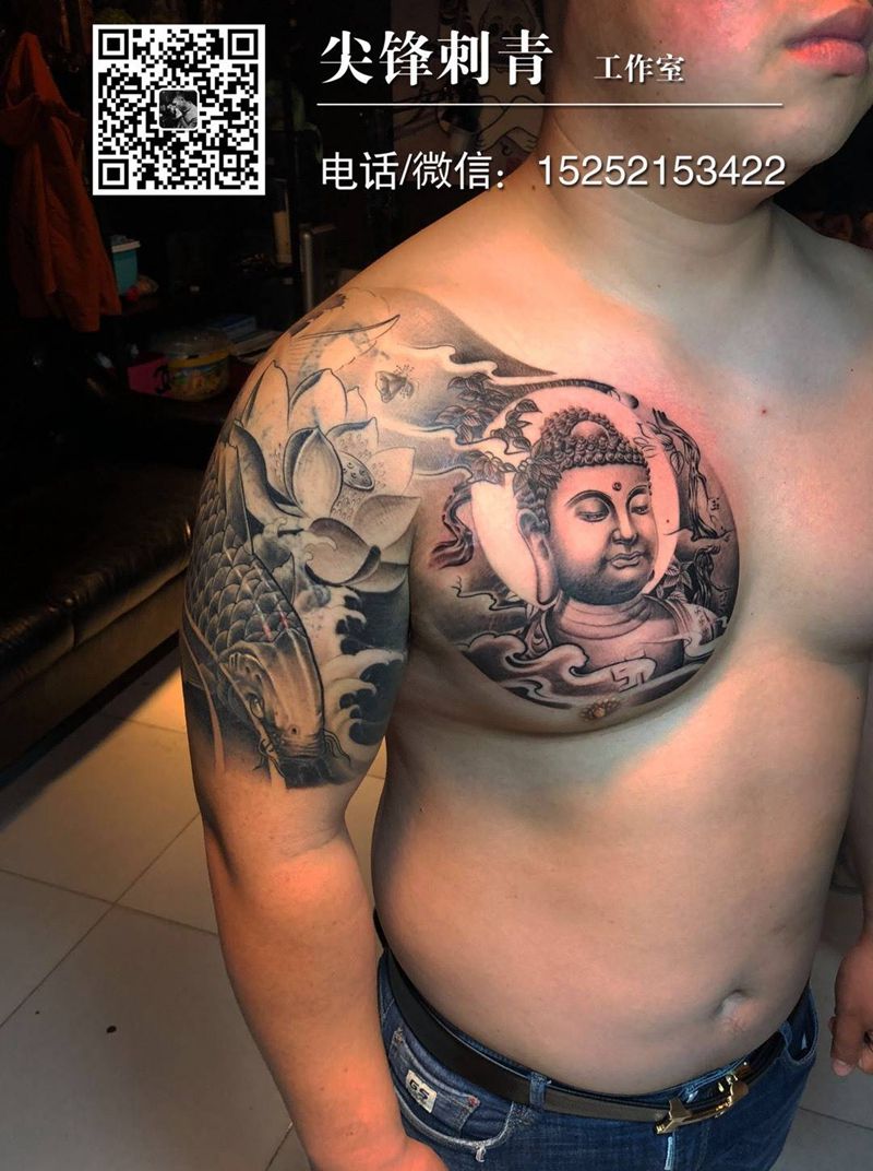 富贵平安纹身图片