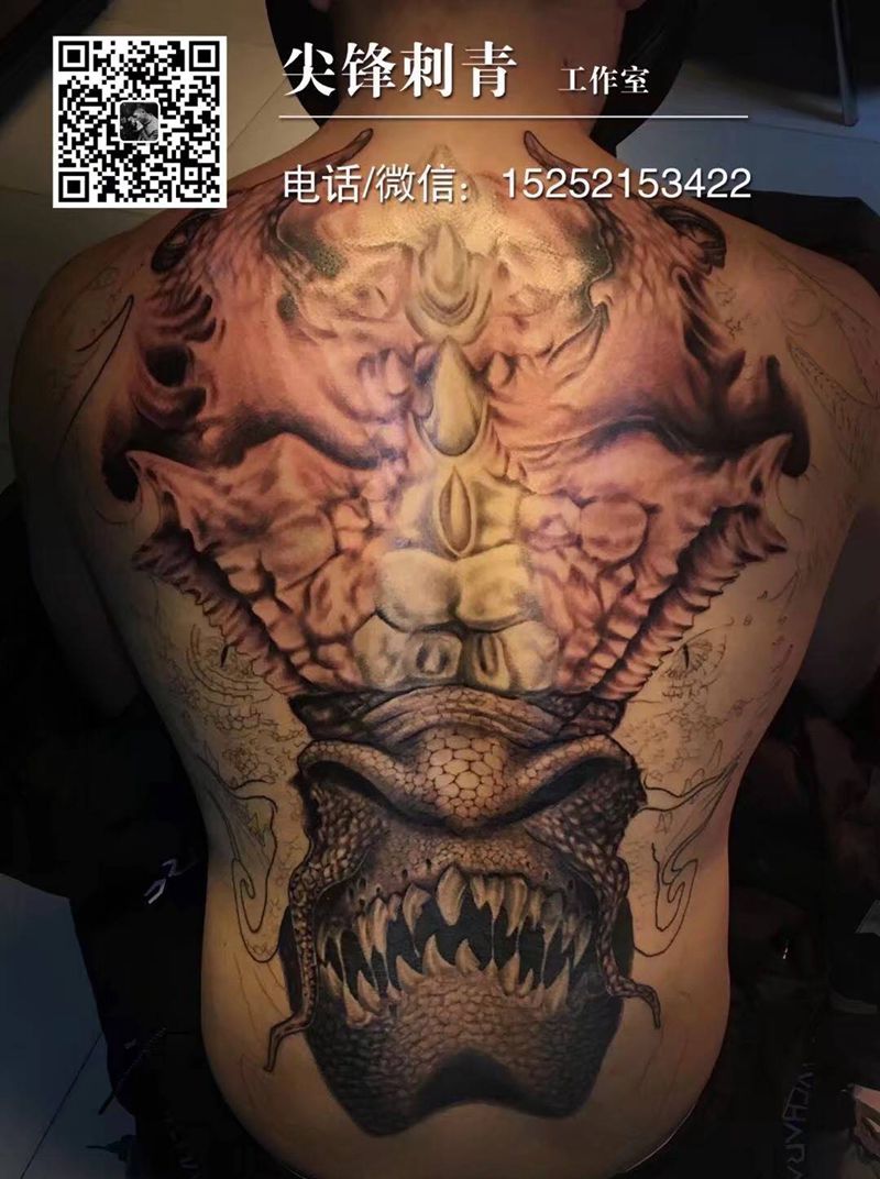 龙威，纹身图片