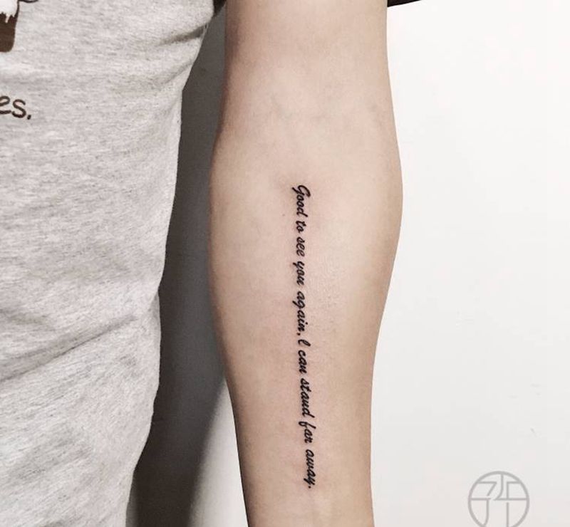 字母纹身图片_手臂纹身图案