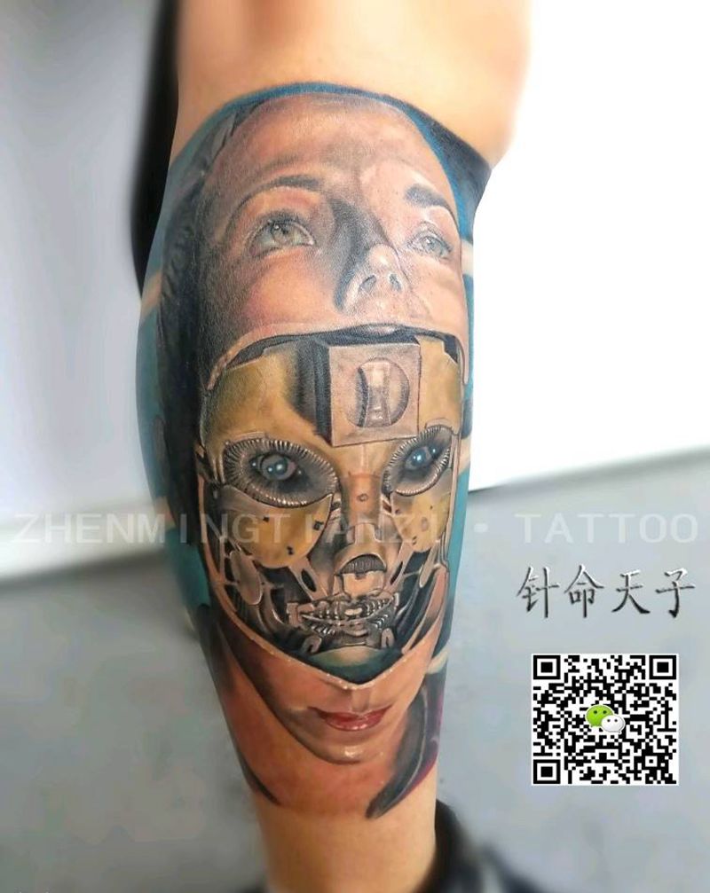 人工智能 荣获一等奖纹身图片