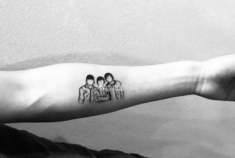 童年纹身图片