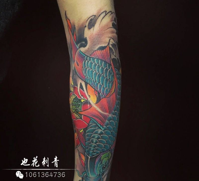 包小臂纹身图片_成品手部手臂传统动物静物纹身图案