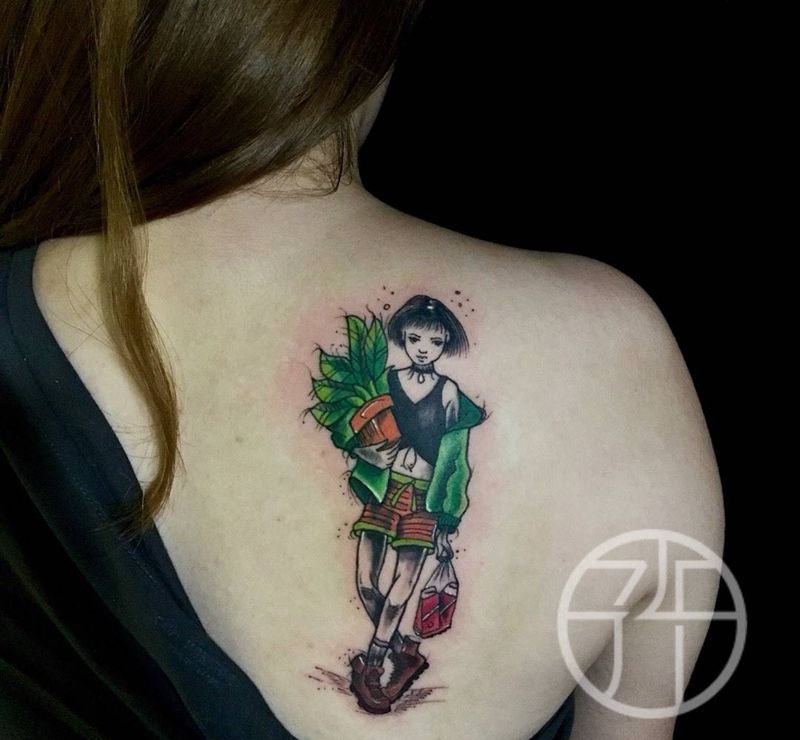 小女孩纹身图片