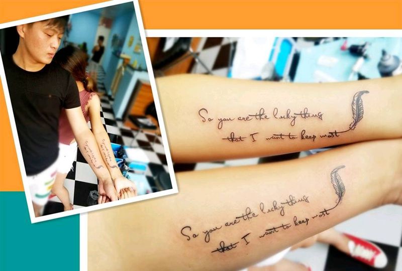 小清新纹身图片