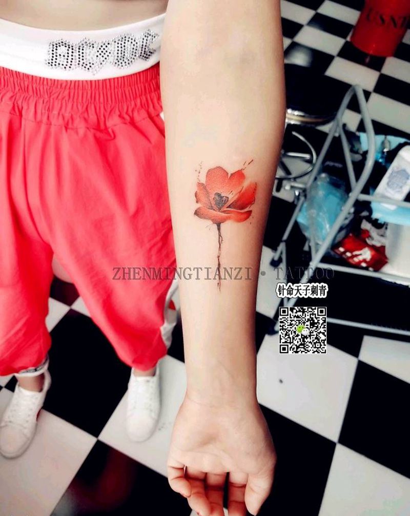 小清新纹身图片