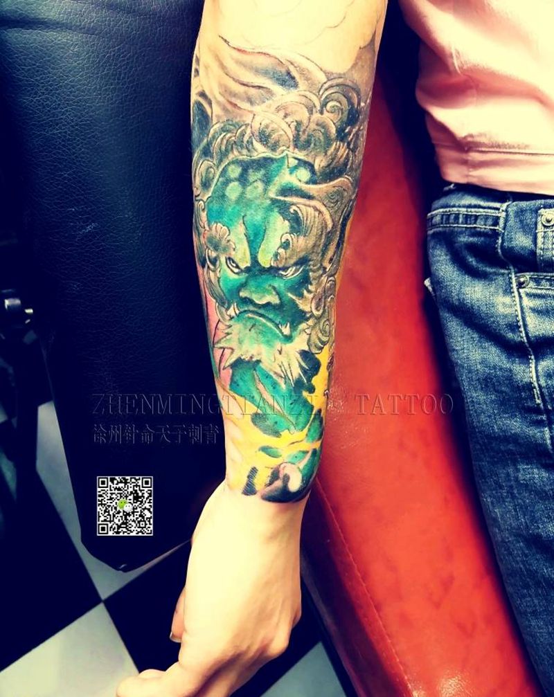 新传统半成品纹身图片