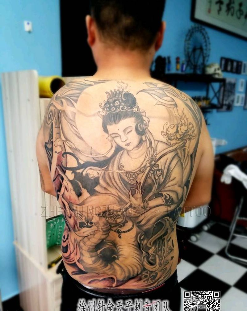 再修下细节就完工纹身图片