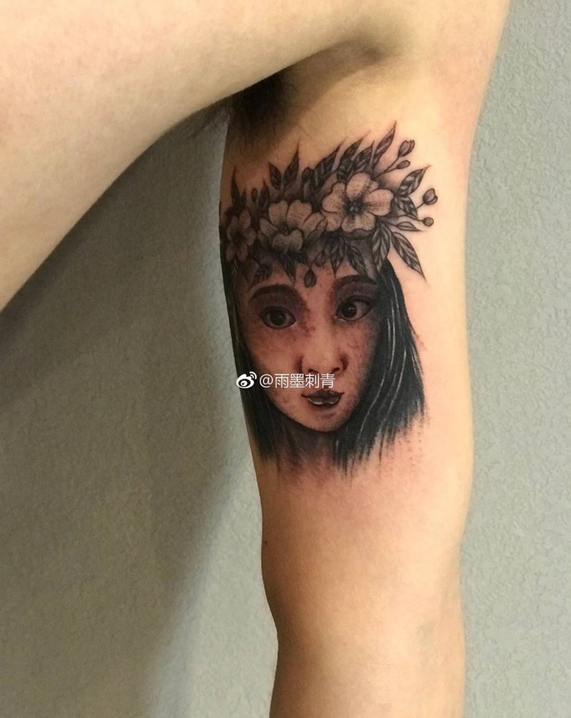 肖像纹身图片