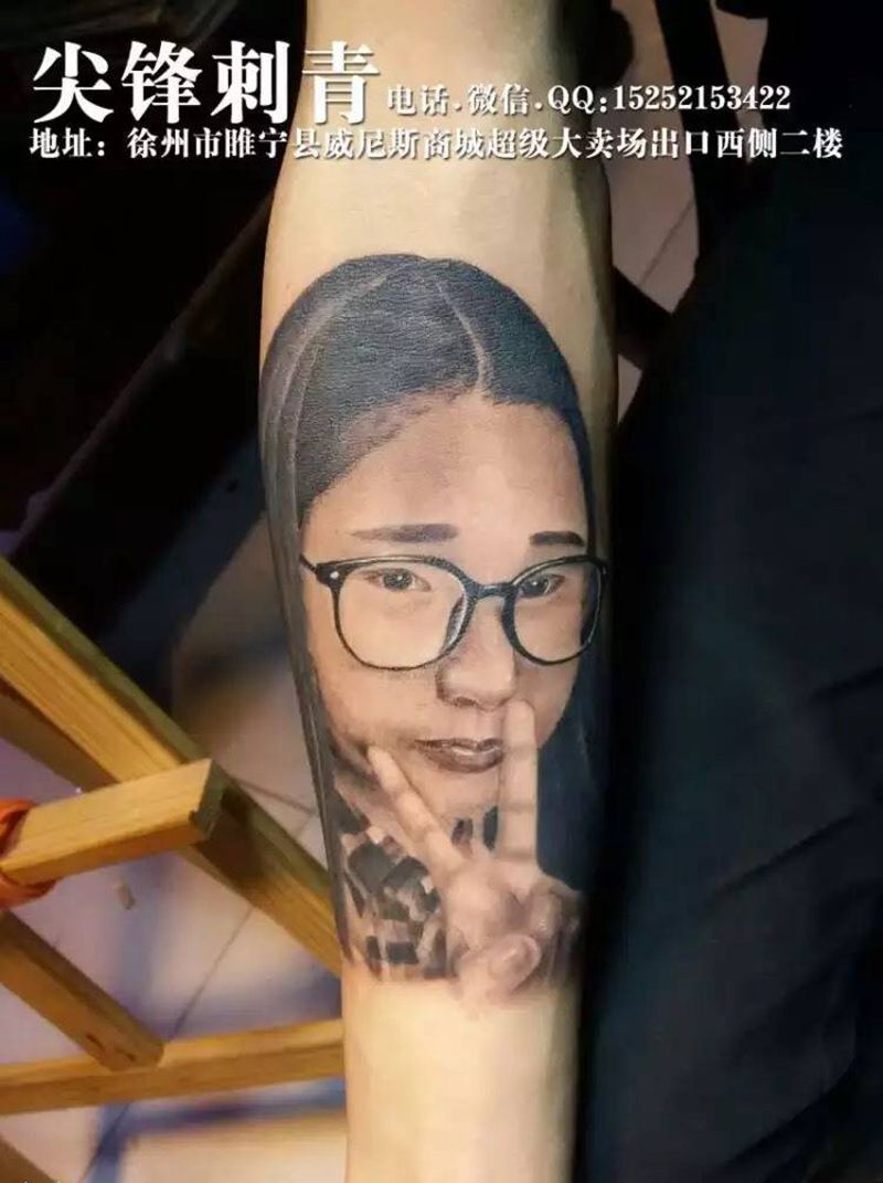 肖像纹身图片