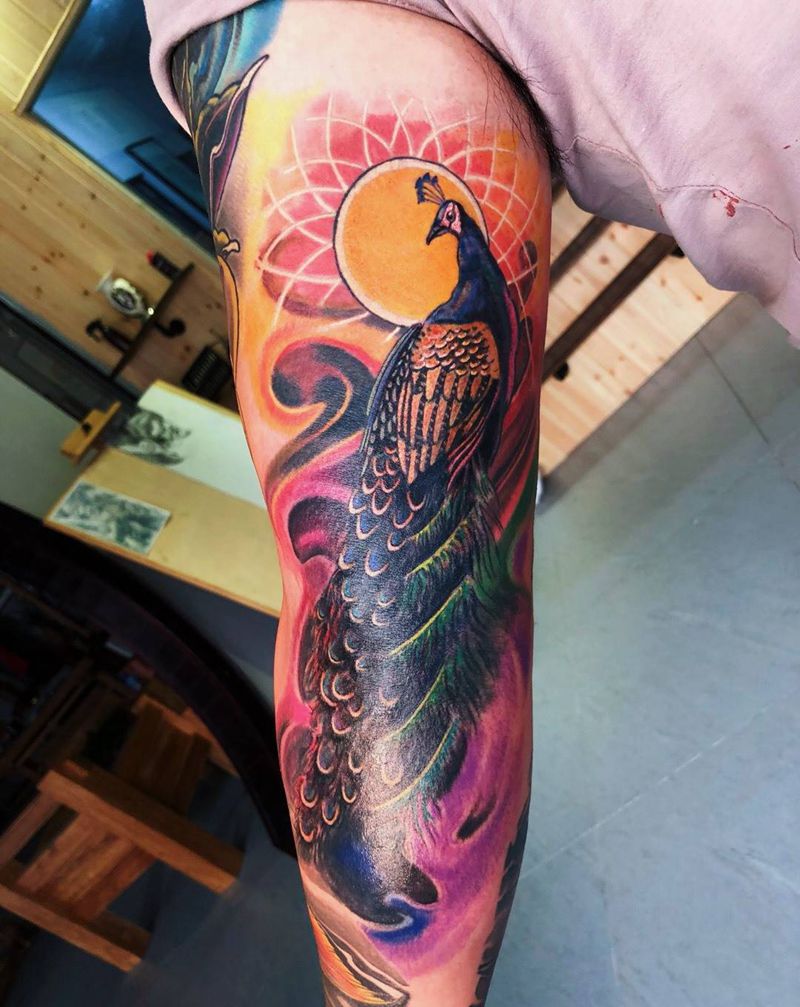 百鸟之王纹身图片