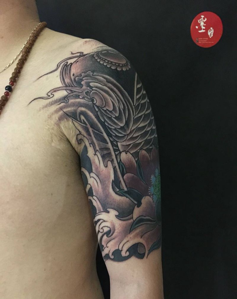 锦鲤纹身图片