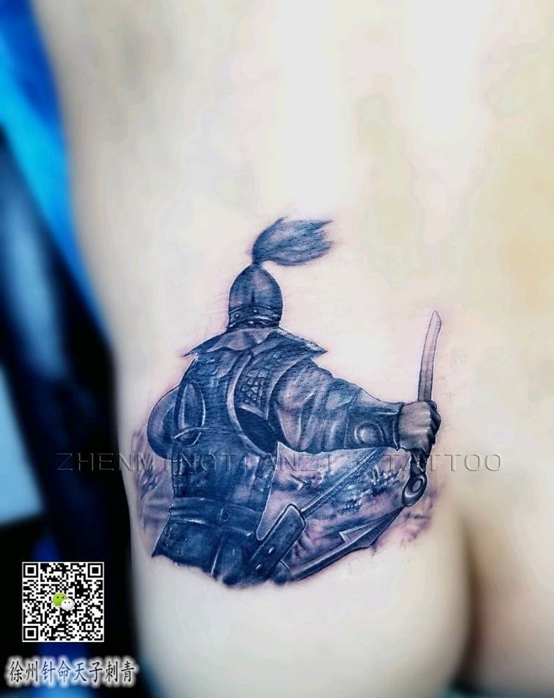 冲锋纹身图片