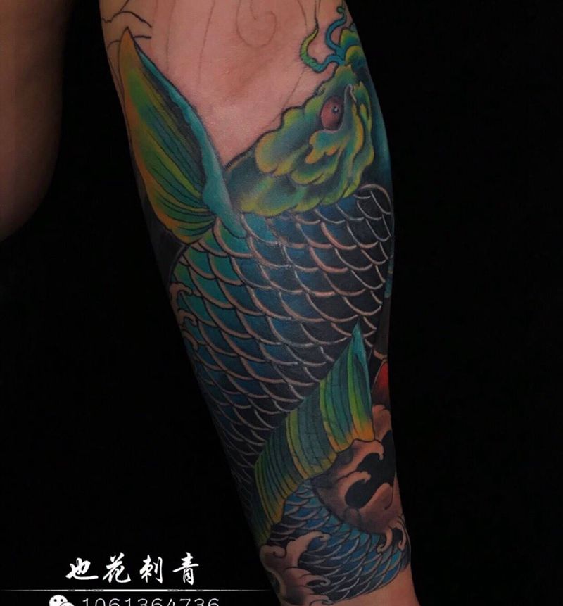 遮盖纹身图片_成品手部手臂传统动物静物原创纹身图案