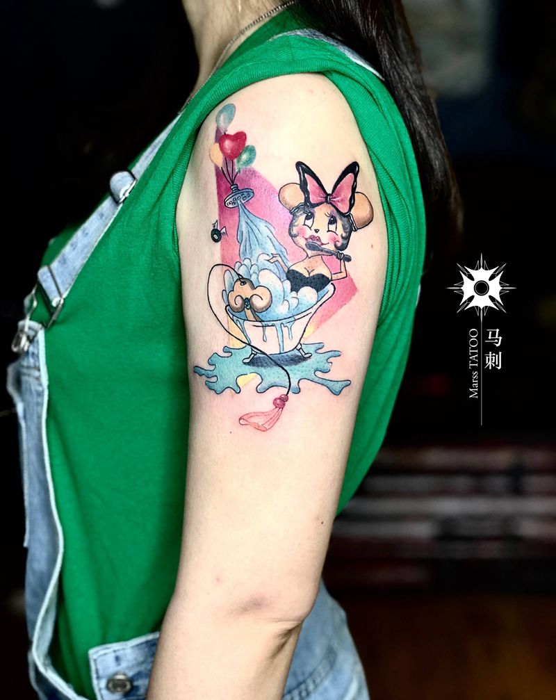 如意纹身图片_手臂纹身图案