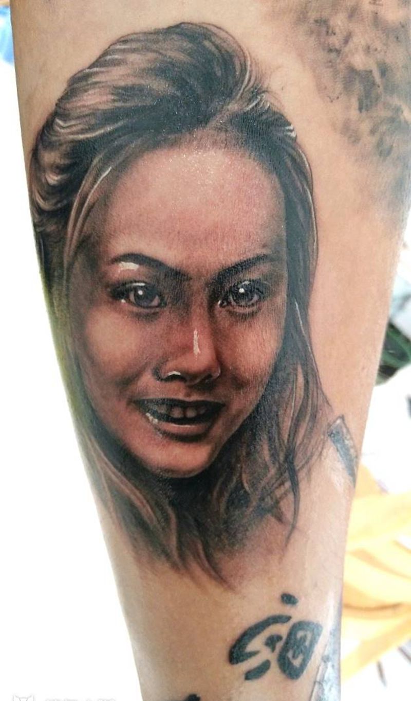 紫霞做完和恢复1周效果对比纹身图片