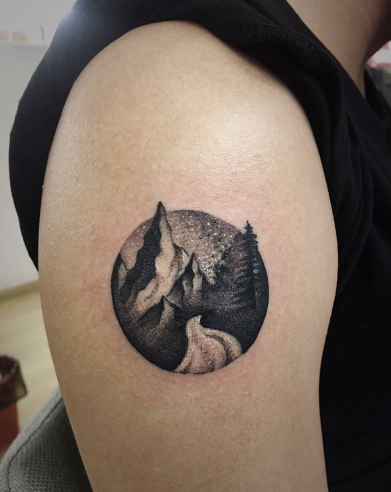 小清新遮盖纹身图片