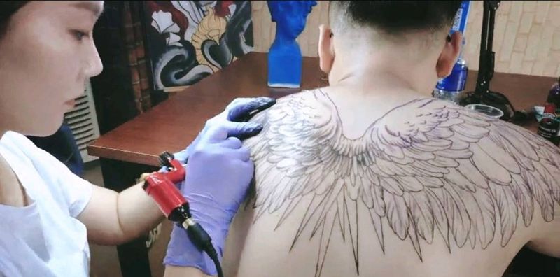 未完成待续纹身图片