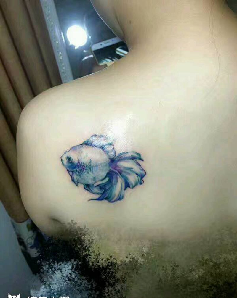 小鱼儿纹身图片