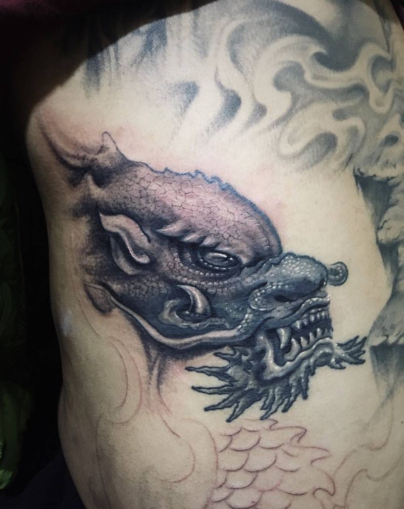 龙纹身图片