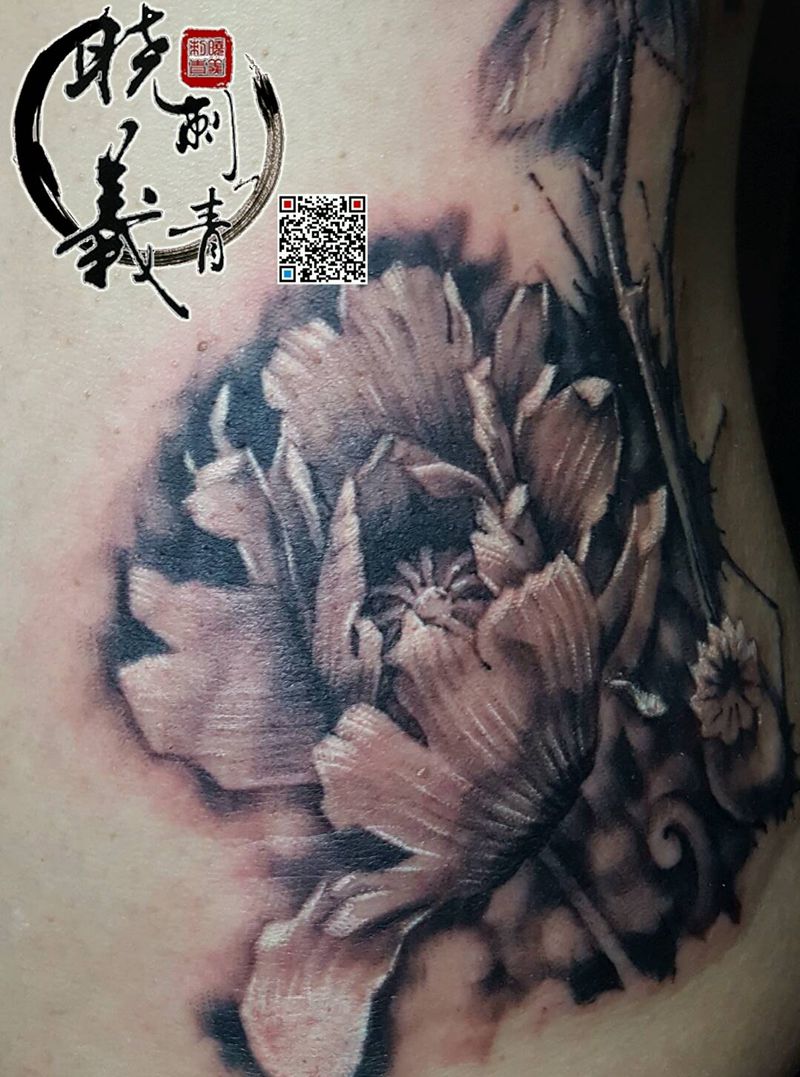 晓义刺青2016作品回顾纹身图片_腹部手臂腿部手部欧美传统写实原创成品纹身图案